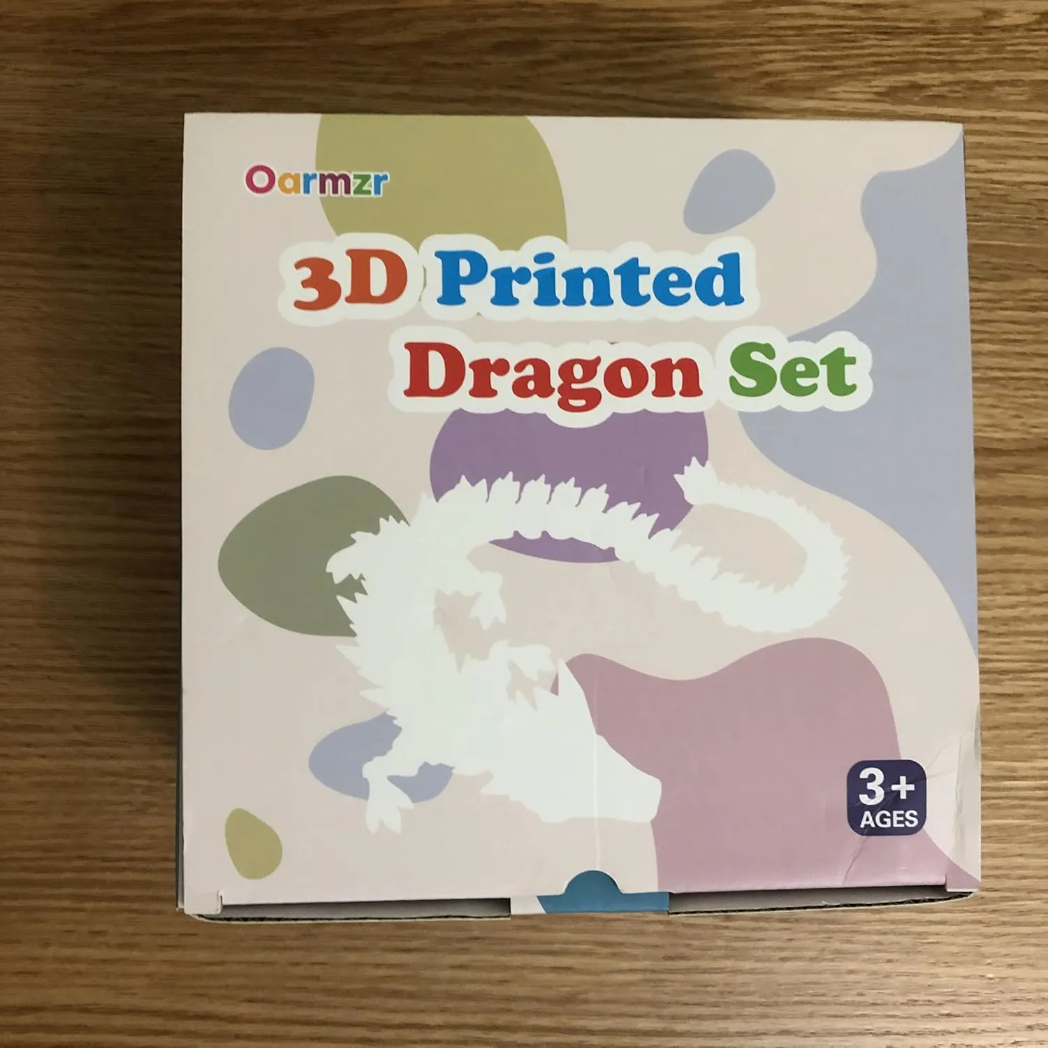 Figurines(Laser Green$30inch) 30'' 3D Printed Dragon - 3D Printed Toys$ Articulated Crystal Dragon Large Rainbow Animal Fidget Toy$ Decor cathedral patriarch interplay excursion matrimony sunlit Huge Dragons Collectible 