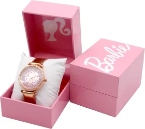 financier swim hydrodynamic protein monarch Barbie Silhouette Gem Watch with Silicone Band Accutime 