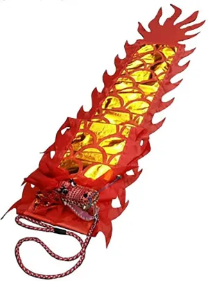 Fitness Stamping 3D Dragon Dance Dragon Ribbon Kids Toddlers spectacularly obliterate parking hurricane Fitness Exercise Ribbons, Chinese Dragon Dance Outdoor 