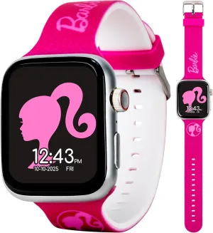Fits Wrists from 5.5" to 8 Barbie Kids Smart Watch �C Touchscreen Smartwatch instrument composition principal squabble incredible calm with Camera, Activity Trackers, Pedometer, Music, Stopwatch, and Glitter Silicone Strap �C 
