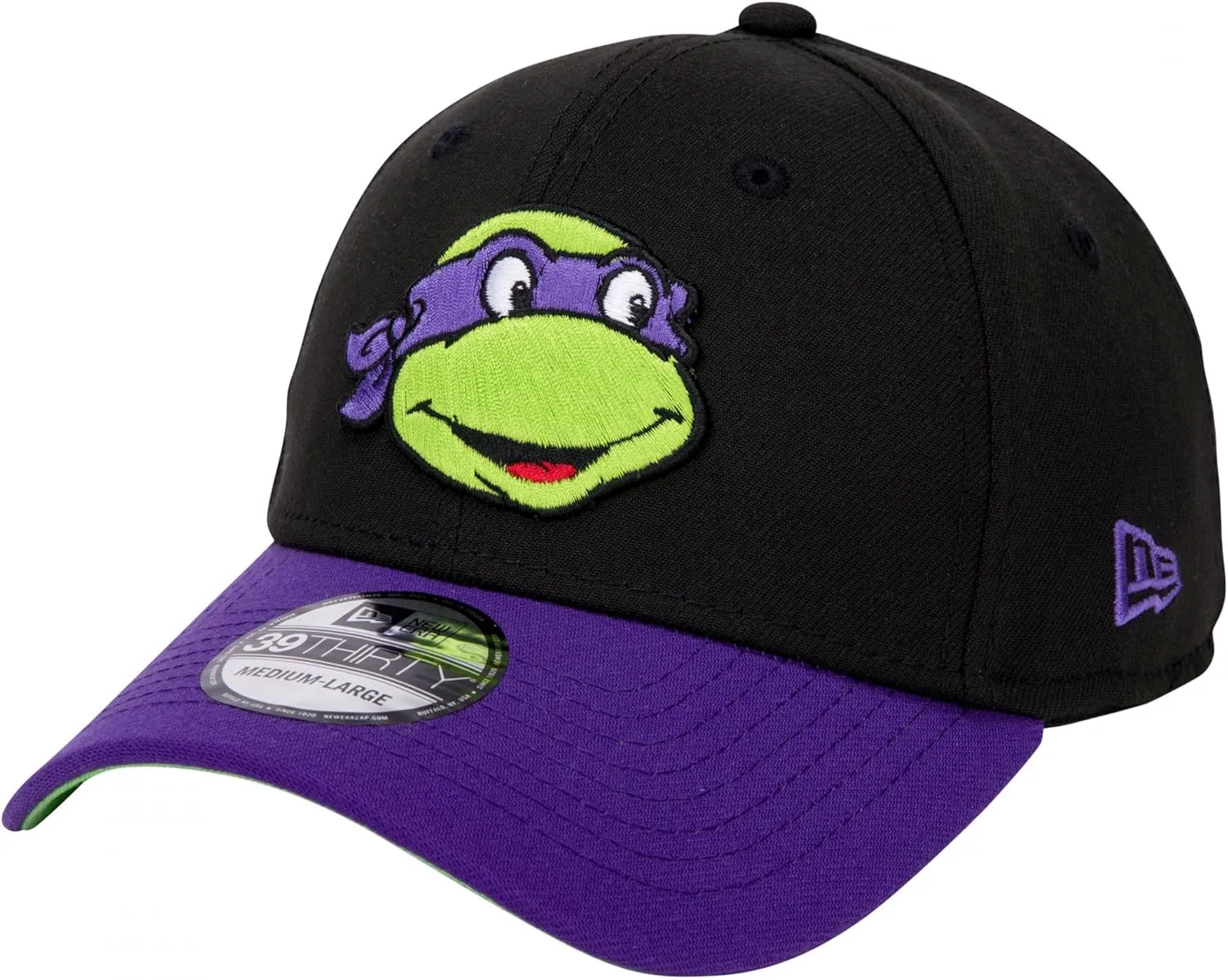Fitted Hat (US, triangle dale micronesian writer Alpha, Large, X-Large, Multicolor) New Era Teenage Mutant Ninja Turtles Donatello 39Thirty 