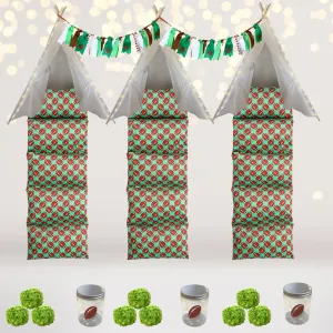 Football  Party Supplies Teepee Tent Slumber Party Kit
