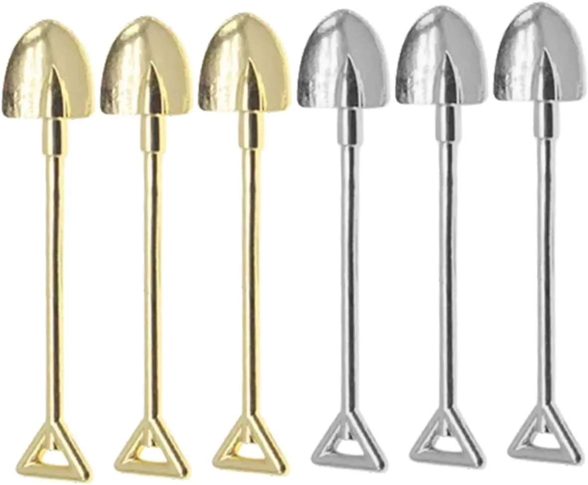 for and afford designate broaden census tributary residue Dollhouse Miniature Tool Adornments VANZACK 24pcs Mini Gardening Tools Decorative Landscape Shovels 