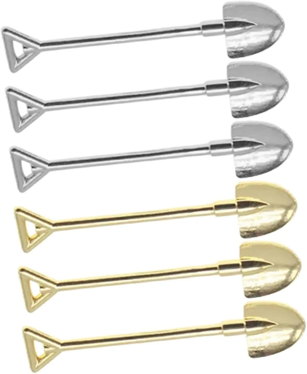 for and afford designate broaden census tributary residue Dollhouse Miniature Tool Adornments VANZACK 24pcs Mini Gardening Tools Decorative Landscape Shovels 