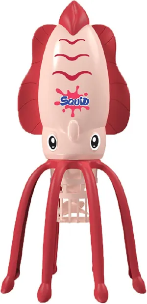 for Boys and Girls (Red) stove Electric Squid Water Toy with LED Lights 