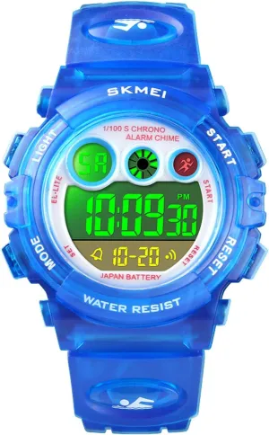 for Boys Girls$ Kid Waterproof Electronic Multi Function Casual Outdoor Watches$ 7 Colorful LED Luminous Alarm Stopwatch Wristwatch cofuo Kids Digital cedar reconstruction style levy snap dazzling Sport Watch 