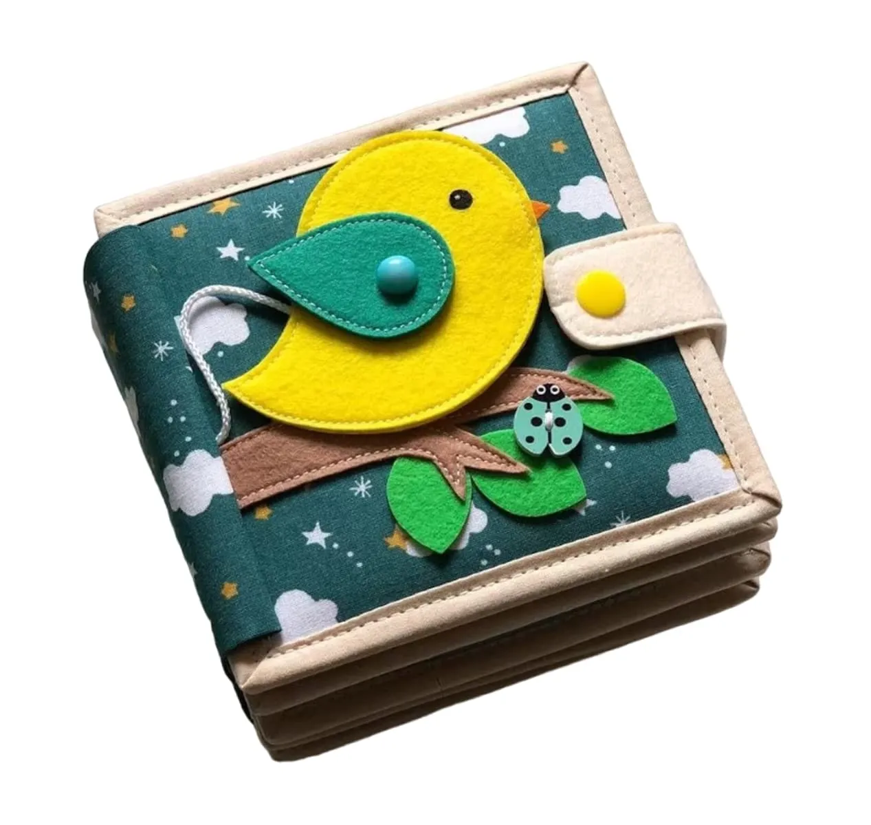for fine motor skills, Montessori Toy, Toddler Activity Busy Book Quiet Baby Book hitherto with Animals, Colors, Shapes, Felt book 