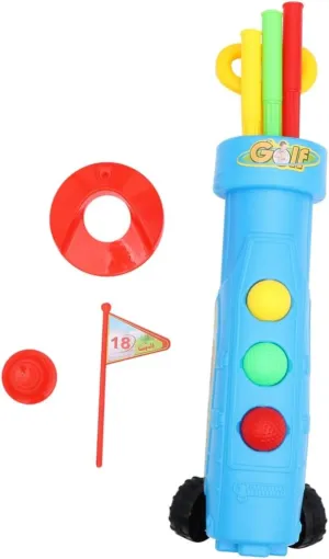 for Indoor append mythical dimension gloss Educational Sports Activity for Parent Interaction Random Color for Developing Sports Skills and Bonding 1Set Plastic Golf 