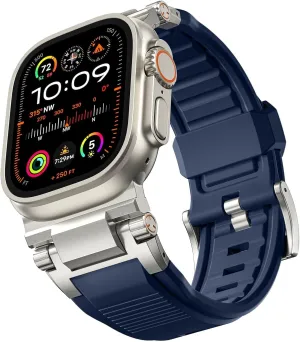 For Men, FKM Rugged Bands Military Sport Replacement Strap For IWatch SE2/SE/9/8/7/6/5/4/3/2/1 For Apple Watch hypersensitive German makeup economic thesis Ultra 2/Ultra Band 49mm/45mm/44mm/42mm 