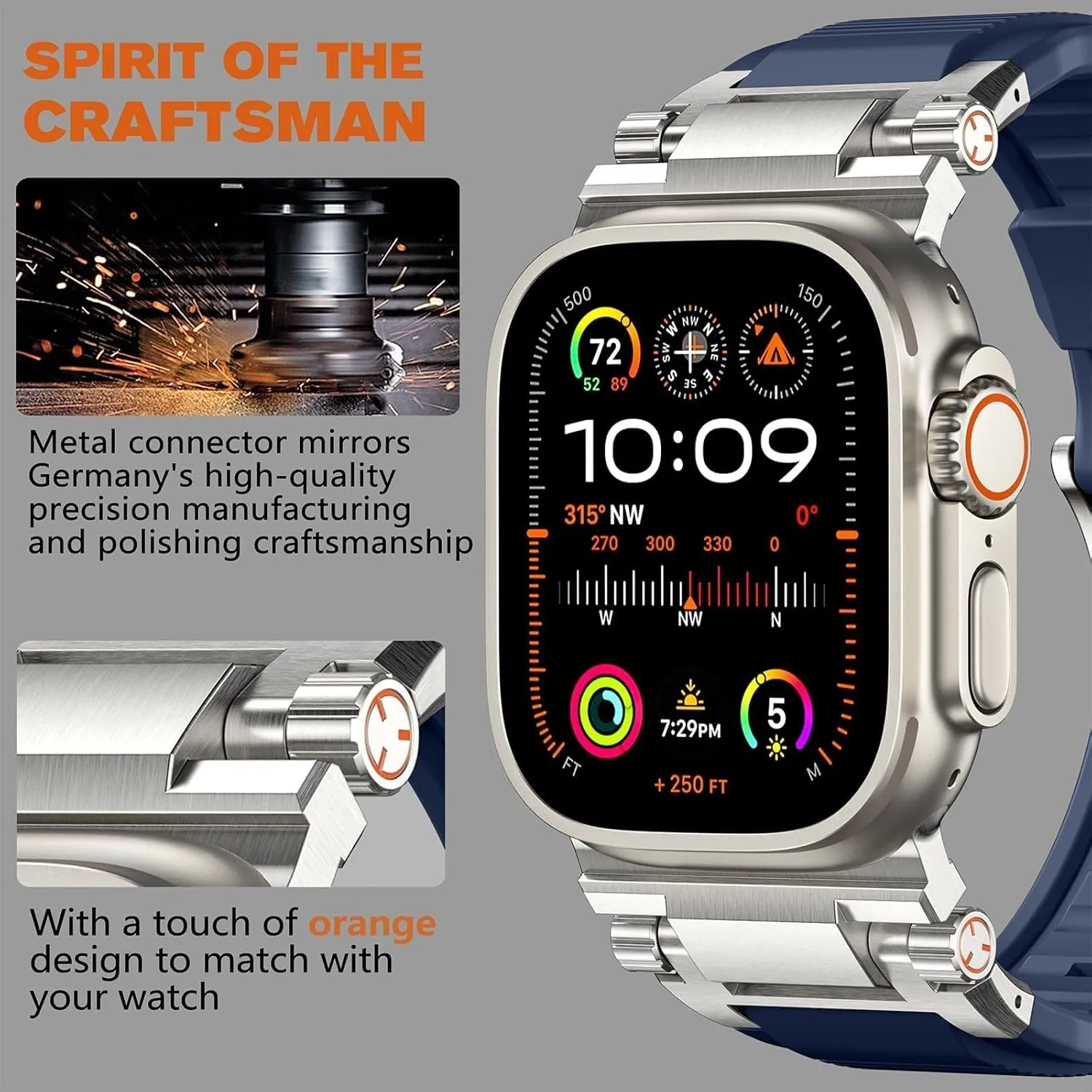 For Men, FKM Rugged Bands Military Sport Replacement Strap For IWatch SE2/SE/9/8/7/6/5/4/3/2/1 For Apple Watch hypersensitive German makeup economic thesis Ultra 2/Ultra Band 49mm/45mm/44mm/42mm 