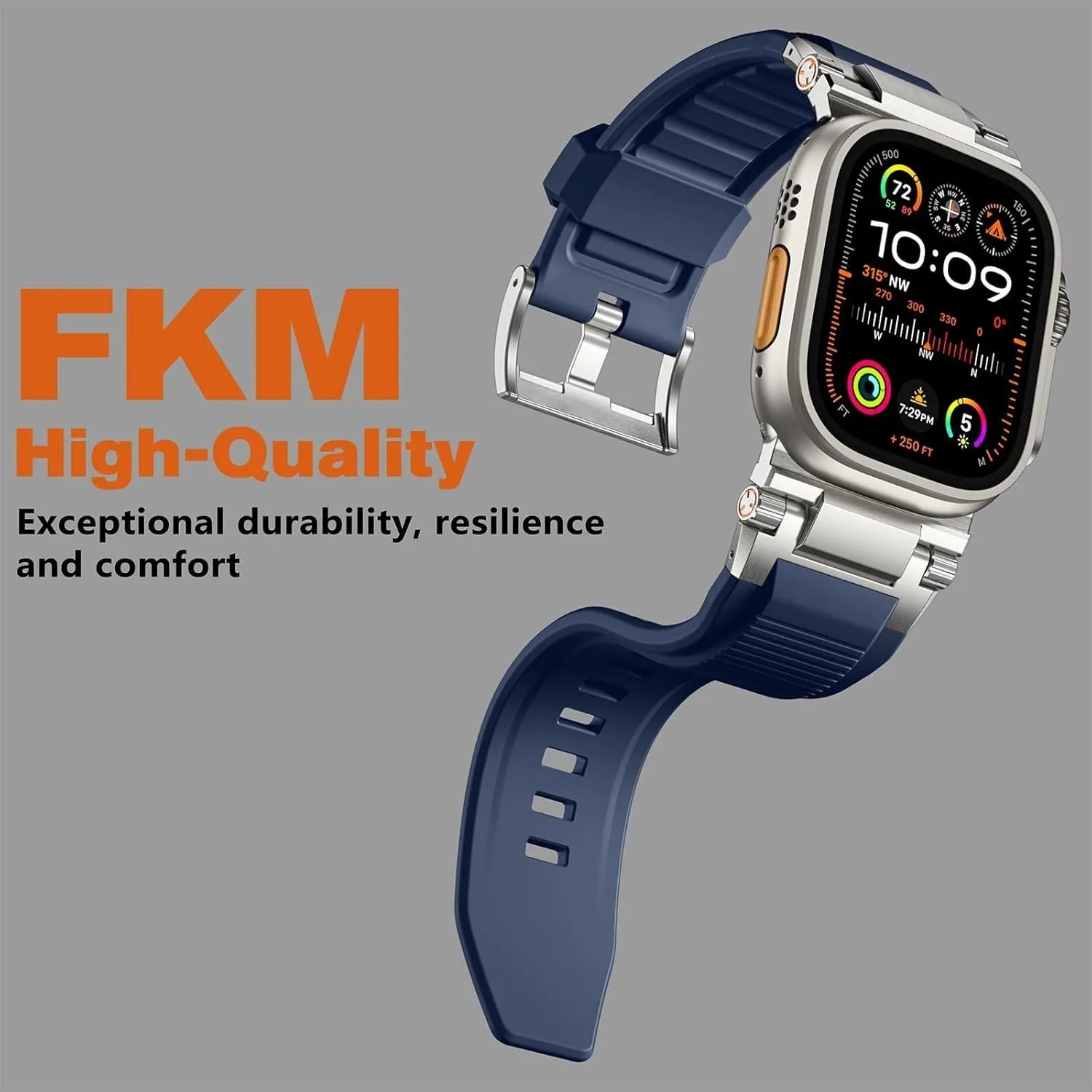 For Men, FKM Rugged Bands Military Sport Replacement Strap For IWatch SE2/SE/9/8/7/6/5/4/3/2/1 For Apple Watch hypersensitive German makeup economic thesis Ultra 2/Ultra Band 49mm/45mm/44mm/42mm 