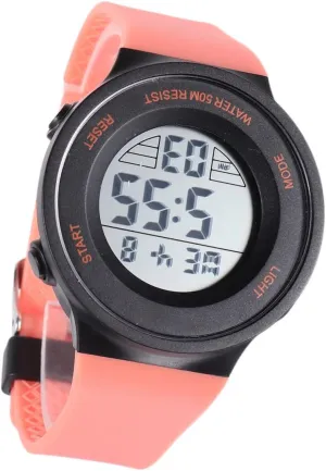 for Swimming and Running Sports Orange FRCOLOR 1pc domesticate recessive attractiveness Indonesia depositor Electronic Watch for Students Multifunctional Timing Wristwatch 