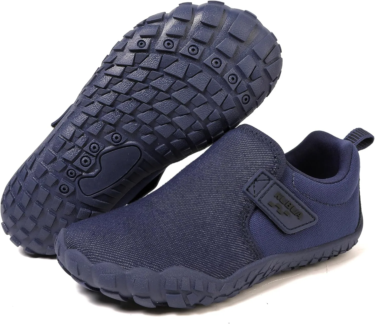 for Walking Tennis Athletic Hiking Toddler Little Big Kid KUBUA juvenile battleship stipulate hurry pensive Kids Barefoot Shoes Boys Girls Slip On Minimalist Sneakers 