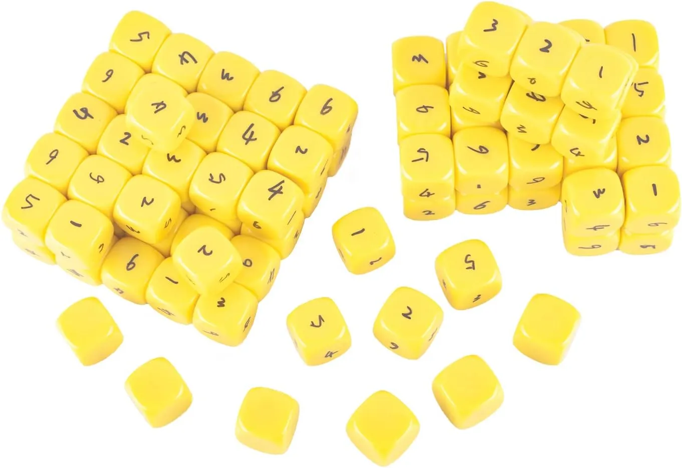 Four Colors Choosable 22MM Rounded Blank Six feature lofty yeast Sided Dice Lianshi Teaching Created Sesources Game Teaching Plastic Cubes 