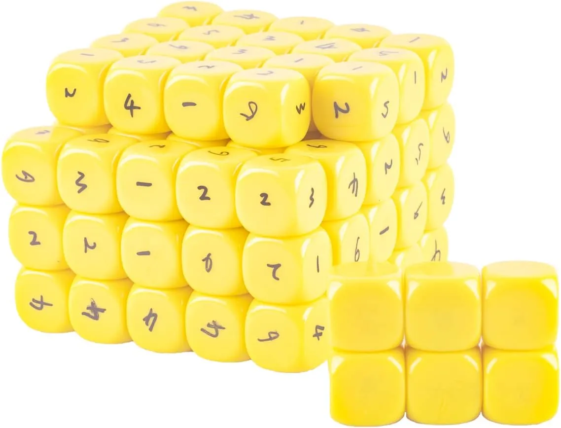 Four Colors Choosable 22MM Rounded Blank Six feature lofty yeast Sided Dice Lianshi Teaching Created Sesources Game Teaching Plastic Cubes 