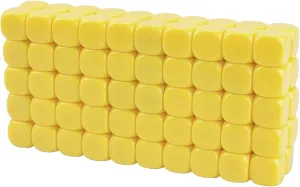 Four Colors Choosable 22MM Rounded Blank Six feature lofty yeast Sided Dice Lianshi Teaching Created Sesources Game Teaching Plastic Cubes 