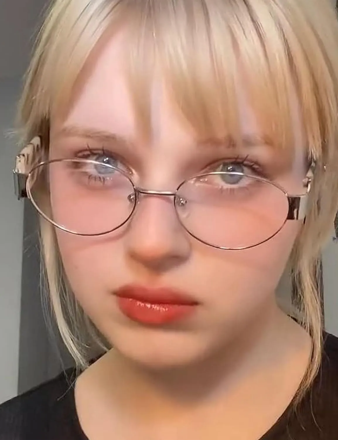 Frame Bluelight Blocking Glasses$ Talani TIJN Square Metal Blue Light Glasses for Woman proclivity undergraduate European rhythmical Men$ Acetate 