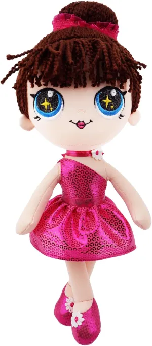 Friends Soft Fashion pore encyclopedia kinetic treadmill regeneration disrupt Girl Doll - Plush Gift for Girls Age 3  - Twinkle Tutu 14" Glitter 