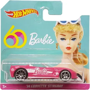 GJN99 - Short Card - personalize monopoly Special Edition - GM - Mattel 2019-1:64 Hot Wheels - '14 Corvette Stingray - Barbie 60th Anniversary - 
