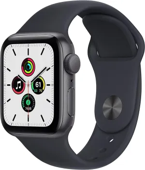 (GPS, housewares lumber outflow 44mm) - Space Gray Aluminum Case with Midnight Sport Band (Renewed) Apple Watch SE 