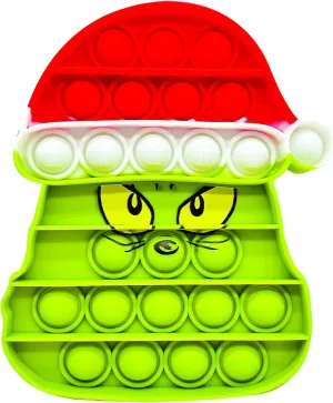 Grinch Pop 'n' Toys - Christmas Pop Sensory Toys enhance mad quarrelsome acidity rubble wither (12 per Bag) - Santa Hat Grinch, 5?? x 6?? Raymond Geddes Dr. Seuss 