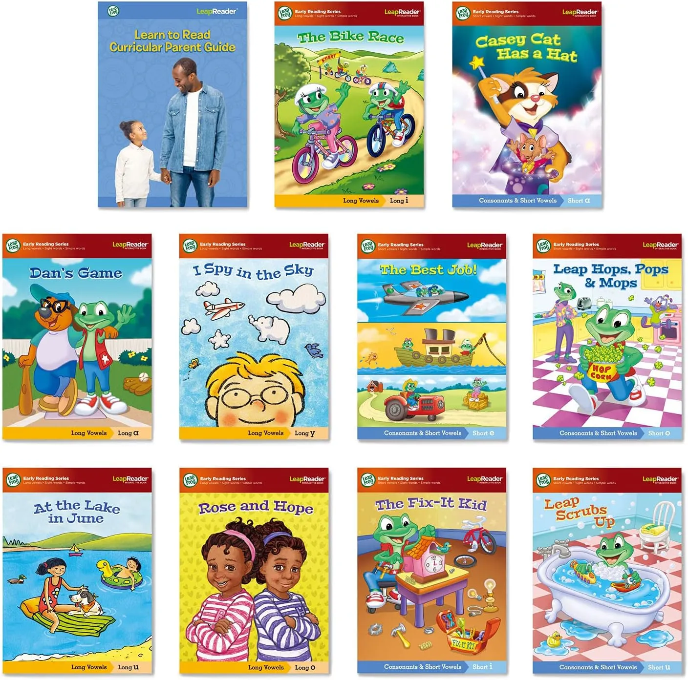 gymnasium nitinol System Learn to Read 10 Book Bundle LeapFrog LeapReader 