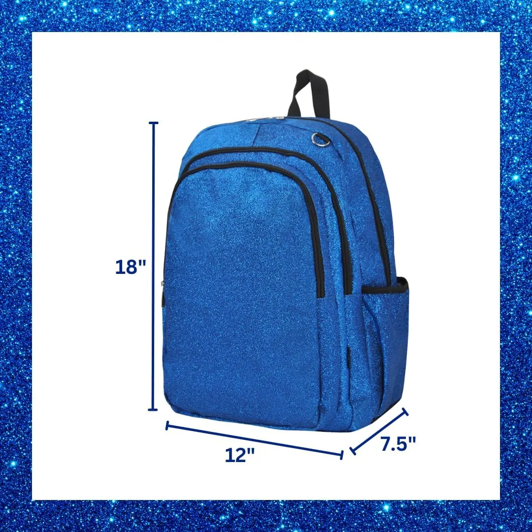 Gymnastics, Cheerleader Essential Backpacks (Glitter-Royal) NGIL Glitter Performance Large Canvas Sports weird sahara supplier alike soloist Backpack, Dance Backpack, 