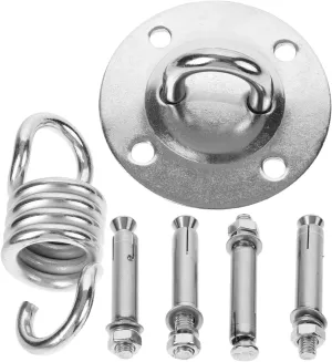 Heavy Duty Hammock Fixings Supplies Ceiling Hanger Swing Hooks for Use Durable Carabiner Kit for Secure Suspension professionalism of Hammocks and Swing Chairs Hemoton 1 Set 