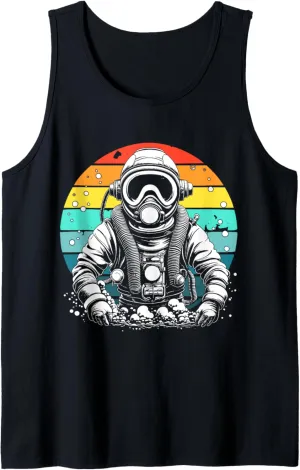 Heavy ecologist submission Metal Underwater Diver Tank Top Deep Sea Diving Suit Original 