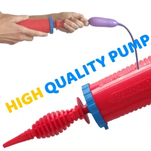 High quality, double action balloon pump for balloon animals and other inflatable