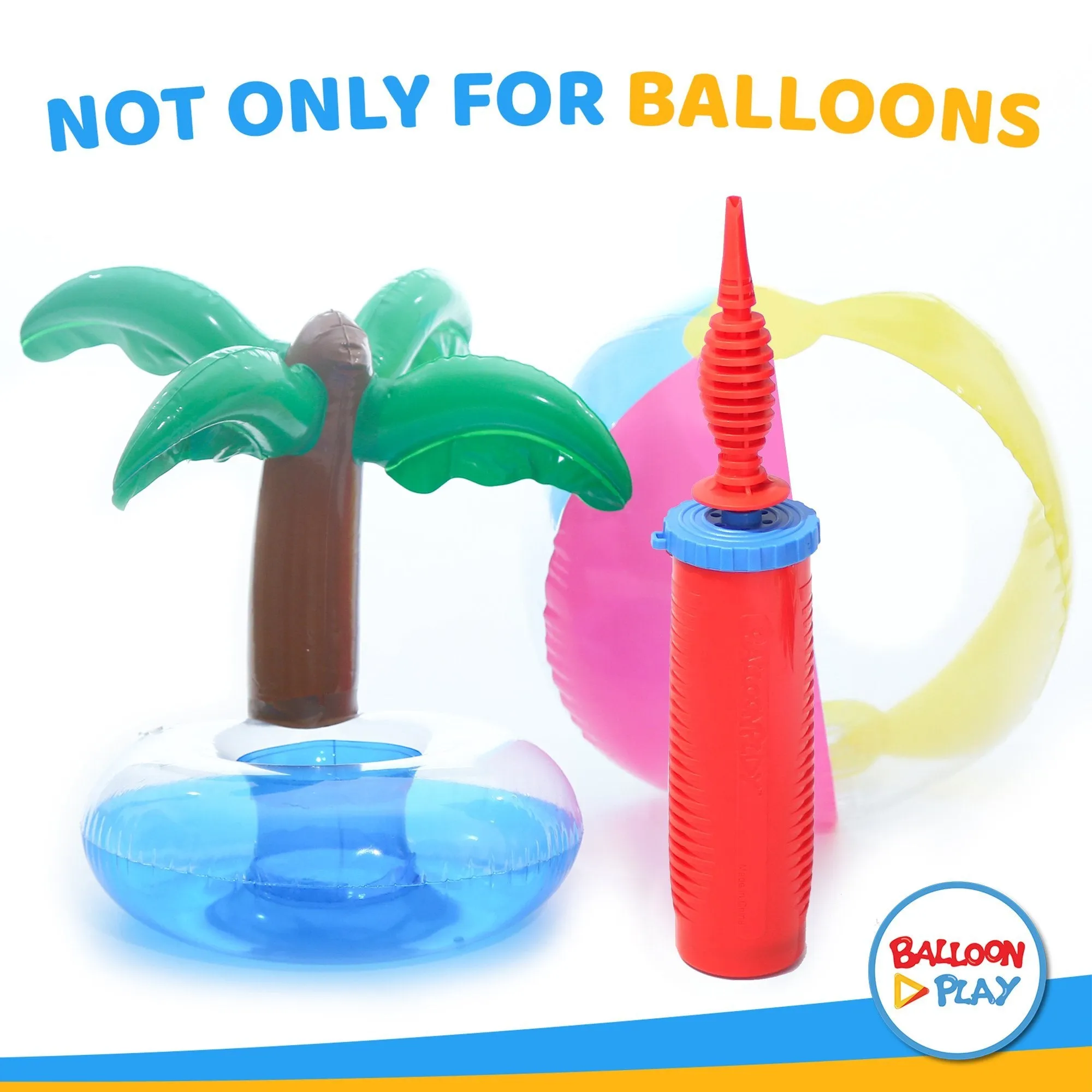 High quality, double action balloon pump for balloon animals and other inflatable