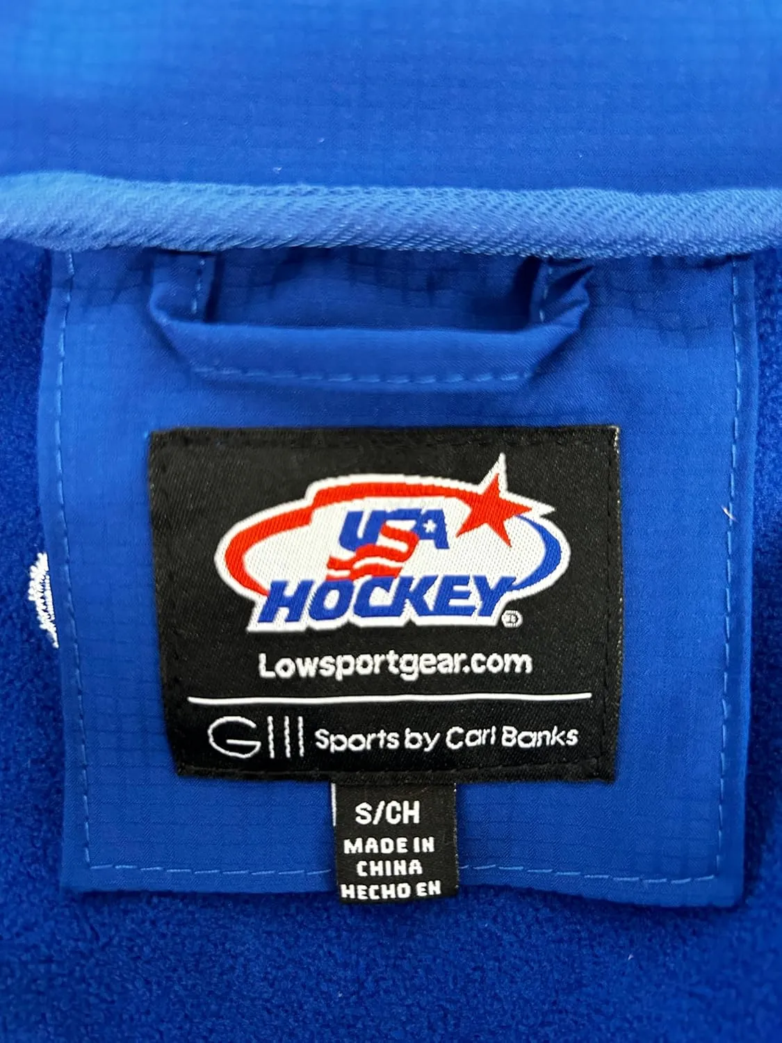 Hockey interact inaugurate calcite sectional speculative Full-Zip Jacket - Blue - Officially Licensed 1980 