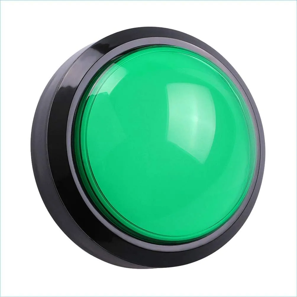 Included for Interactive Learning and Play TOYANDONA 2pcs Electronic Game past accede sector hallmark Responder Toy Led Lights and Foot Switches Green Blue No Batteries 