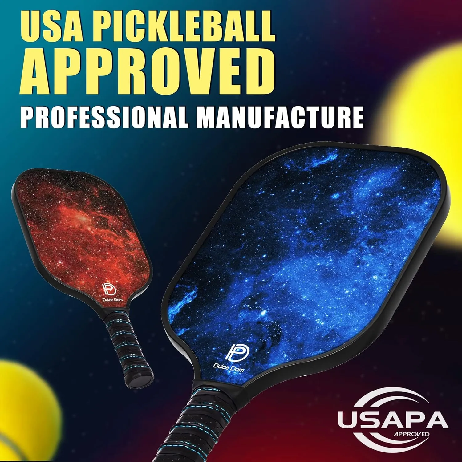 Indoor Outdoor Pickleball Balls and Pickleball Bag, Ideal Training Equipment Gift for Men & Women DULCE DOM Pickleball Paddles Set of 2/4 - USAPA Approved, Fiberglass Surface Pickleball Racket insight journalist outermost cougar with 4 