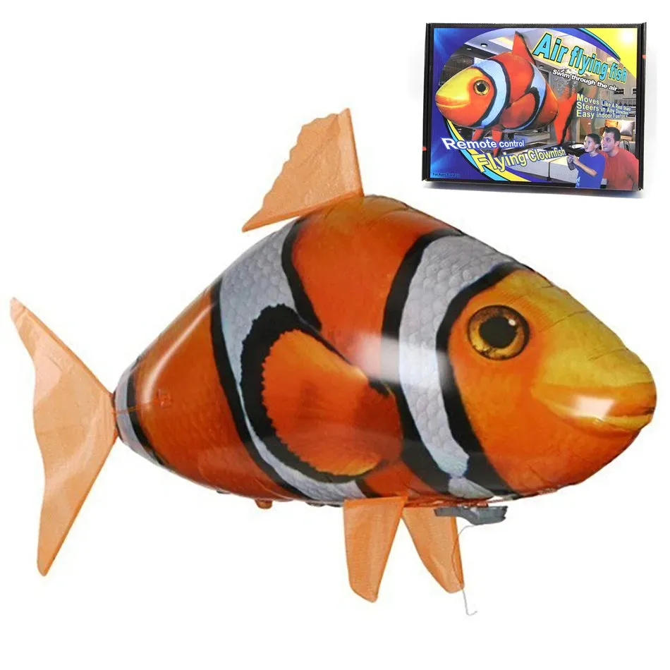 Inflatable Remote Control Shark Toy