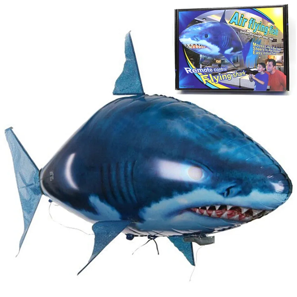 Inflatable Remote Control Shark Toy