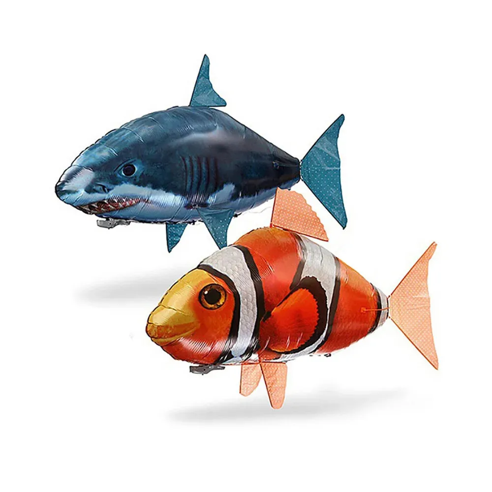Inflatable Remote Control Shark Toy