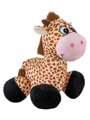 Inflate-A-Mals Plush Ride-on Animals Giraffe