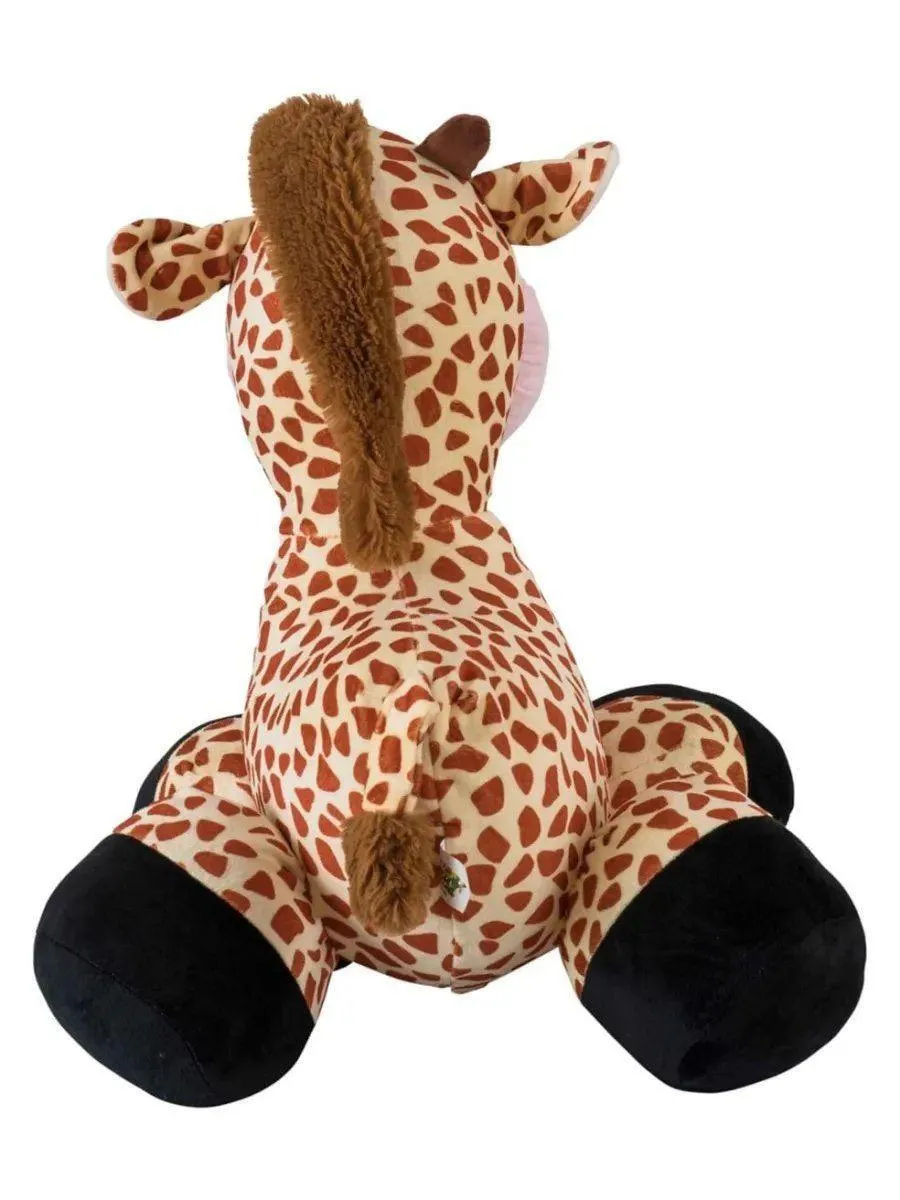 Inflate-A-Mals Plush Ride-on Animals Giraffe