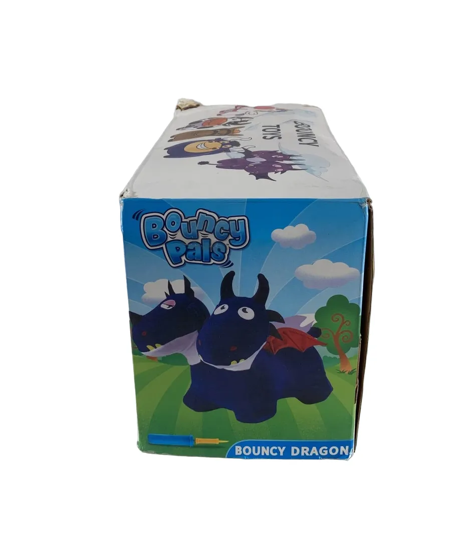 iPlay, iLearn Bouncy Pals Hopping Ride On Animal, Dragon