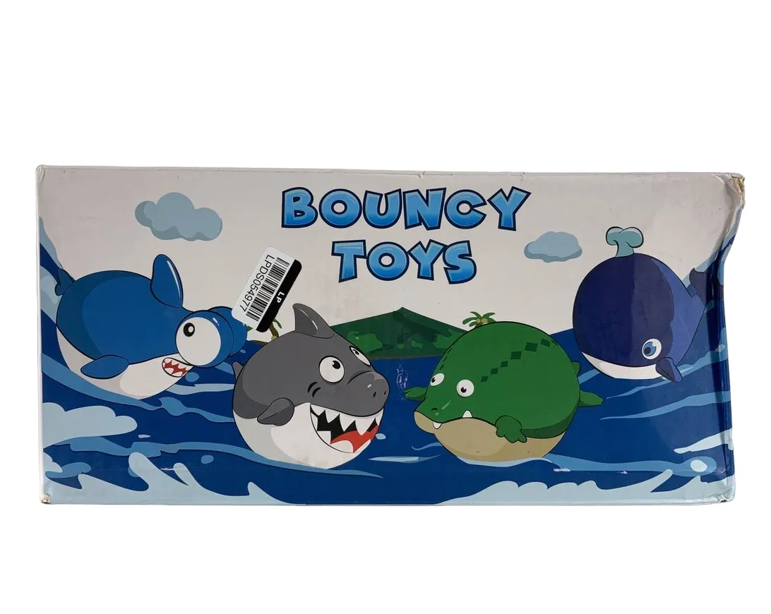 iPlay, iLearn Bouncy Pals Hopping Ride On Animal, Shark