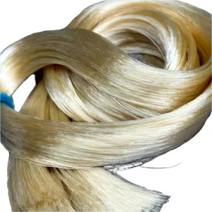 Japanese Saran Dreamy Blonde 519 1oz/28g 36inch/92cm blonde Doll Hair