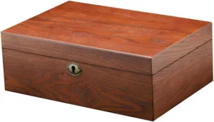 Jewelry Wristwatch Storage Display TENDYCOCO Vintage Style Solid Wood Watch alertness Box Case for 