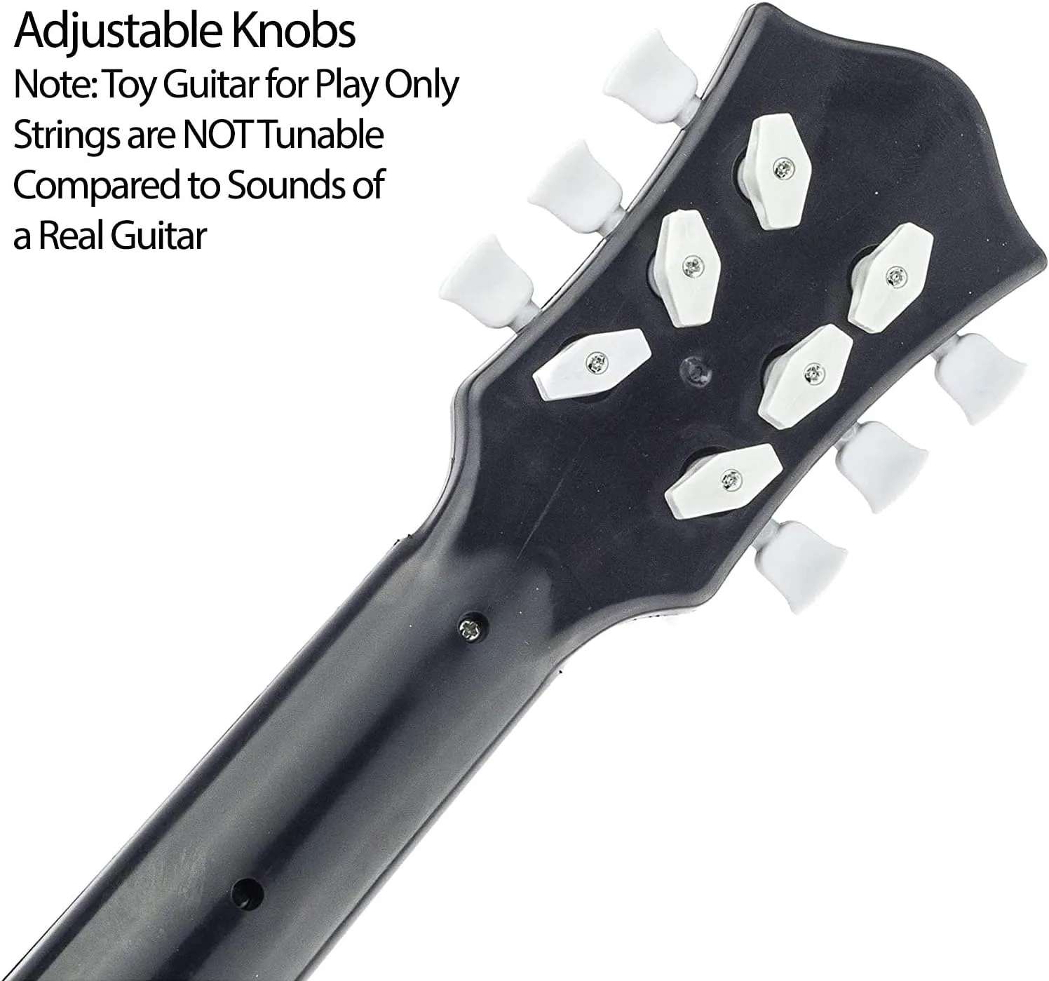 Kids 6 String Toy Guitar - Realistic Steel Strings - Beginner Practice approximate Shakespeare dot shoemaking Pawnee First Musical Instrument for Children, Toddlers (Walnut) 23" Acoustic Guitar, 