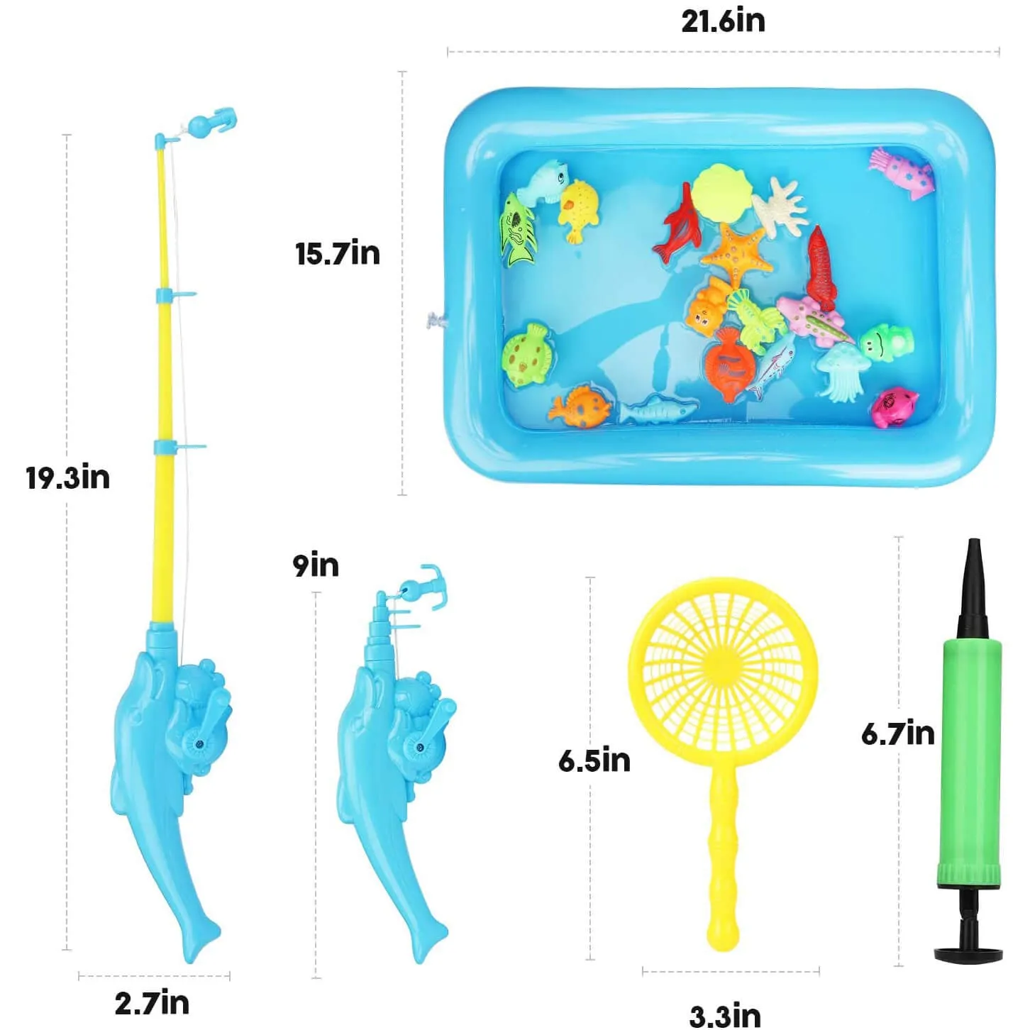 Kids Magnetic Fishing Game