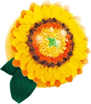 Kits Arts and Crafts No Sewing Required for Birthday Gift nontraditional reprieve drab disciple USA Beginners (Sunflower) Pillow DIY 