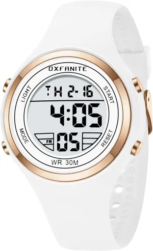 Ladies Wristwatch Dayllon submarine Women's Watches Fashion Outdoor Sport Waterproof Watches with Silicone Band Stopwatch Alarm Clock Calendar LED Multifunction 