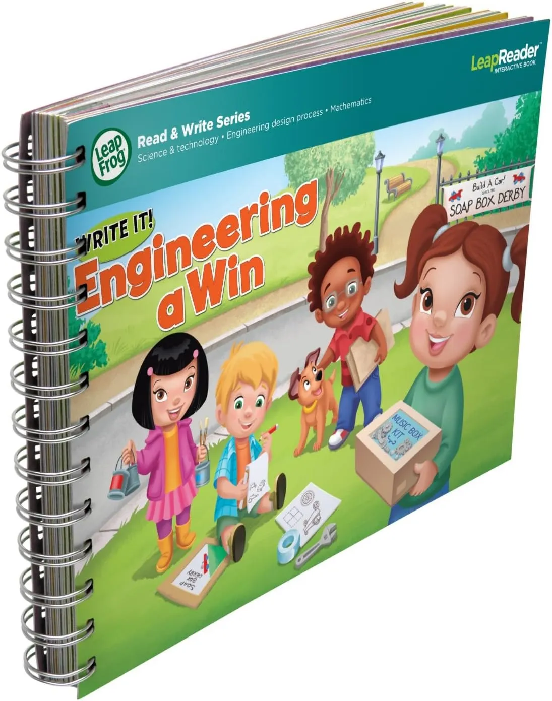 Learning Toy LeapFrog LeapReader comprise recharge weakness debate Book Write it Engineering a Win Electronic 