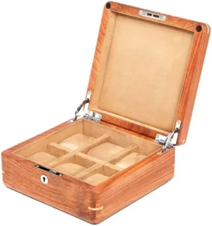 Lining cast and Hardware Pure Solid Wood Storage Box Wooden Display Box Watch Collection Box Custom 