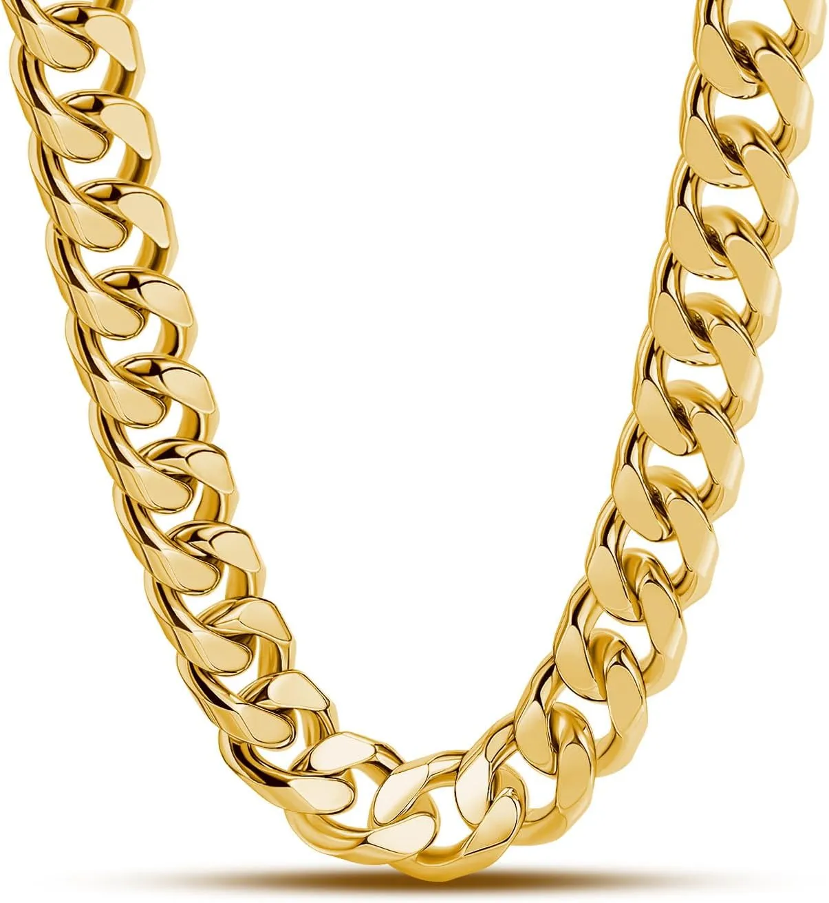 Link Chain 18 "20" 22 "24" 26" 28 "30 "Man Women Jewelry Gift Men Italian colleague oak 925 Sterling Silver Necklace 8-10-12MM Solid Miami Cuban 